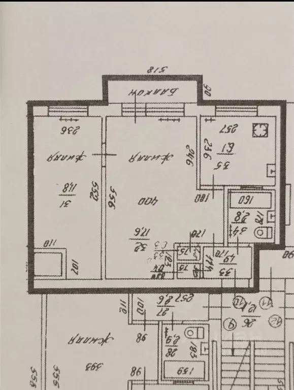 2-к кв. Калининградская область, Калининград Уральская ул., 11 (40.9 ... - Фото 1
