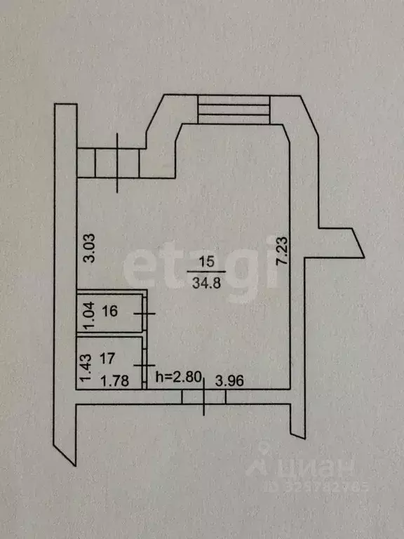 Торговая площадь в Томская область, Томск Водяная ул., 8/1 (39 м) - Фото 2