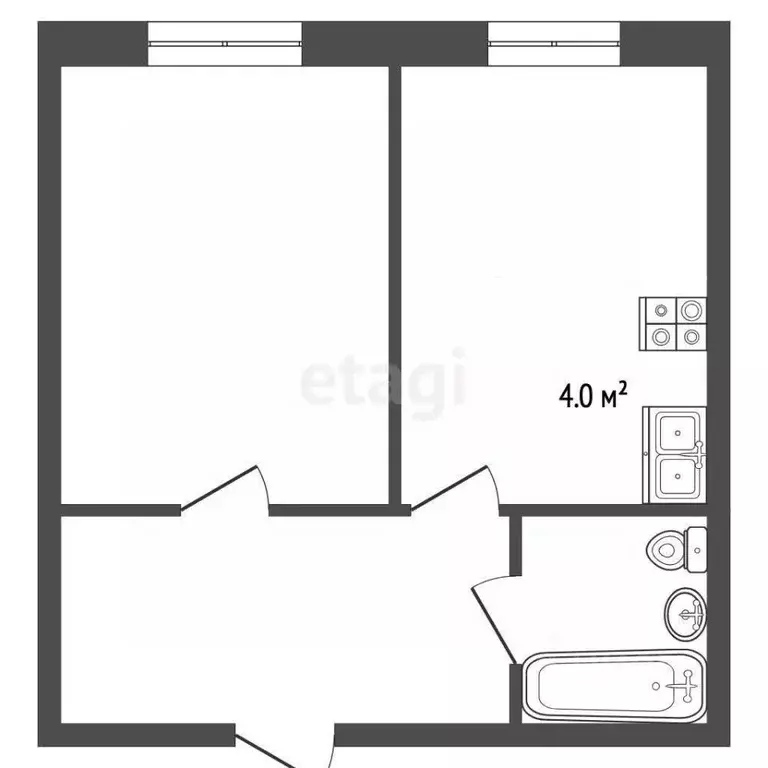 1-к кв. Ярославская область, Ярославль ул. Павлова, 39к2 (13.4 м) - Фото 2