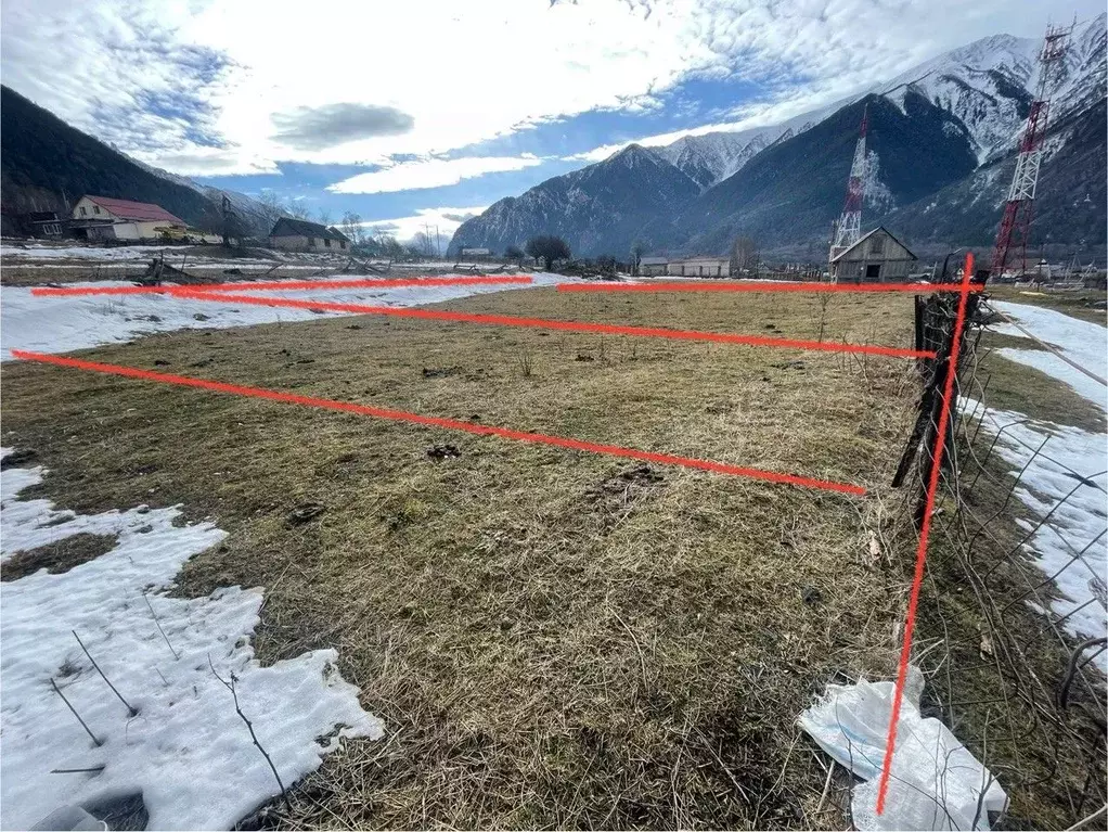 Участок в Карачаево-Черкесия, Теберда Карачаевский городской округ, ... - Фото 1