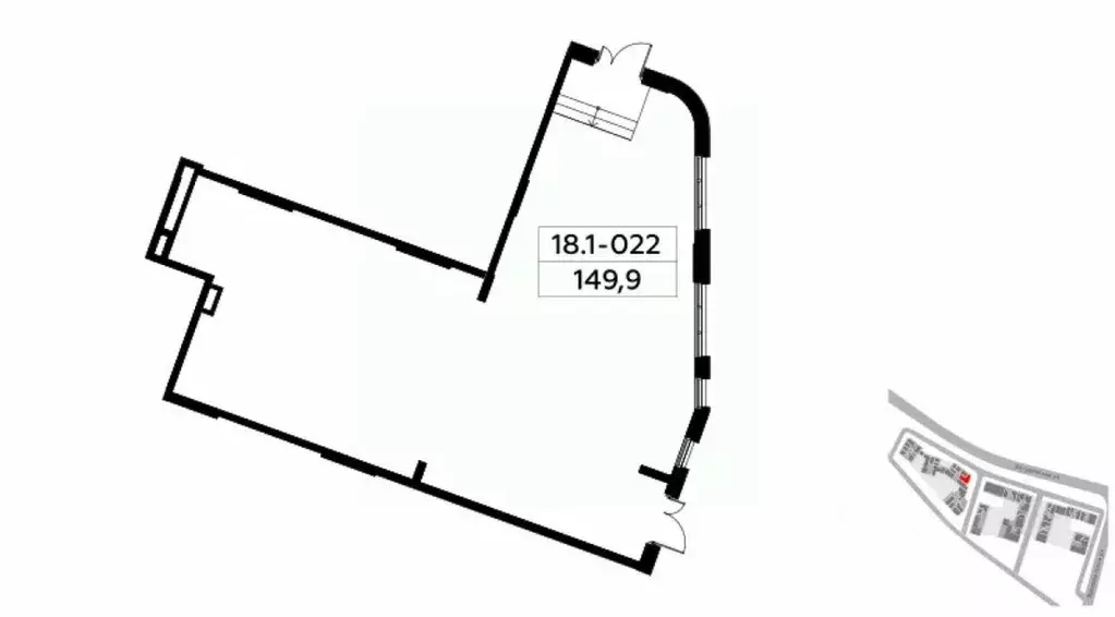 Торговая площадь в Москва Скандинавия жилой комплекс, 18.1.3 (150 м) - Фото 2