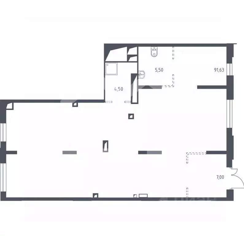 Помещение свободного назначения в Московская область, Химки городской ... - Фото 2