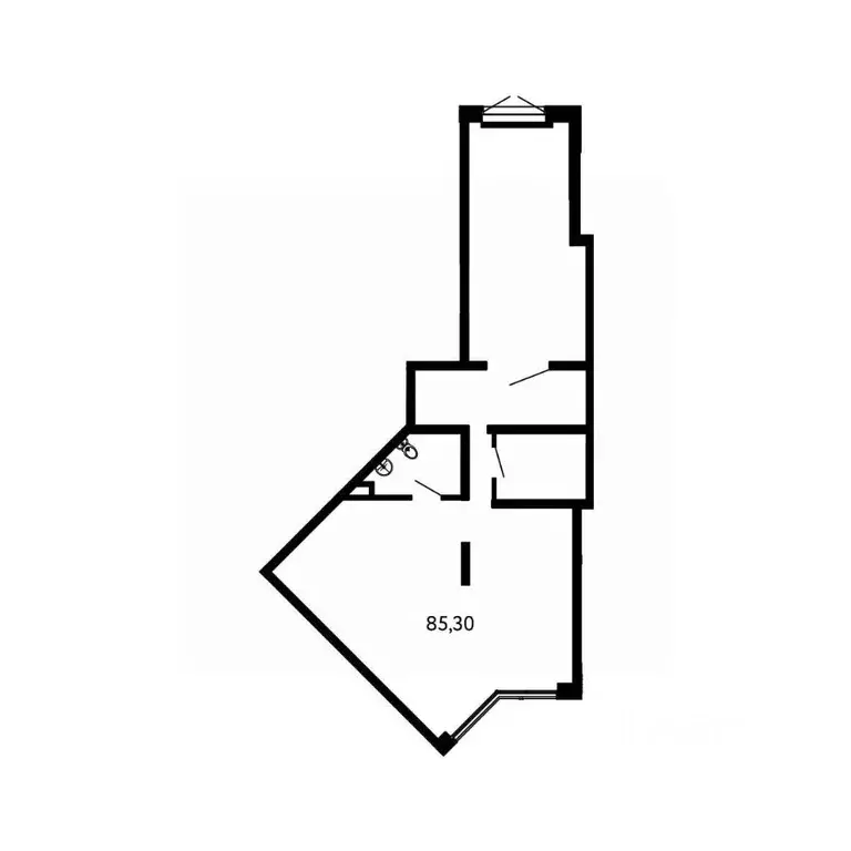 Помещение свободного назначения в Крым, Феодосия муниципальный округ, ... - Фото 1