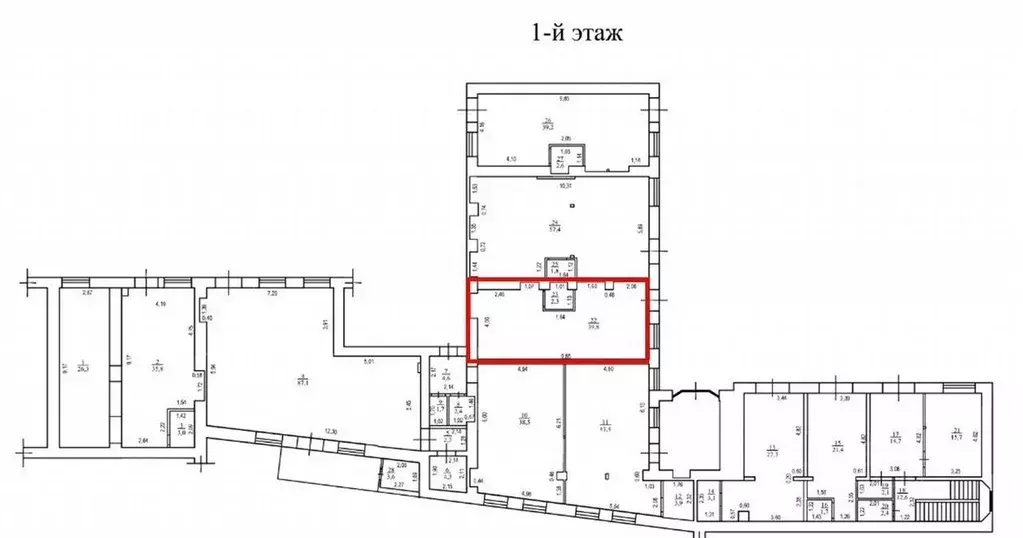 Помещение свободного назначения в Москва Долгоруковская ул., 27С1 (43 ... - Фото 2