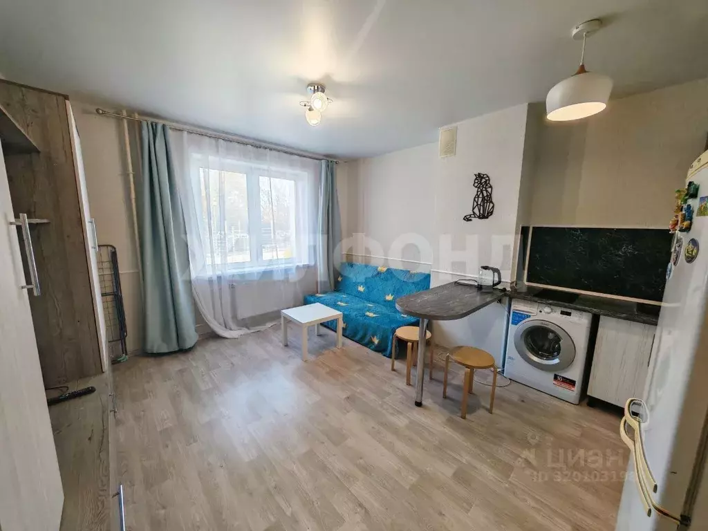 Студия Новосибирская область, Новосибирск ул. Аэропорт, 1/1 (25.0 м) - Фото 1