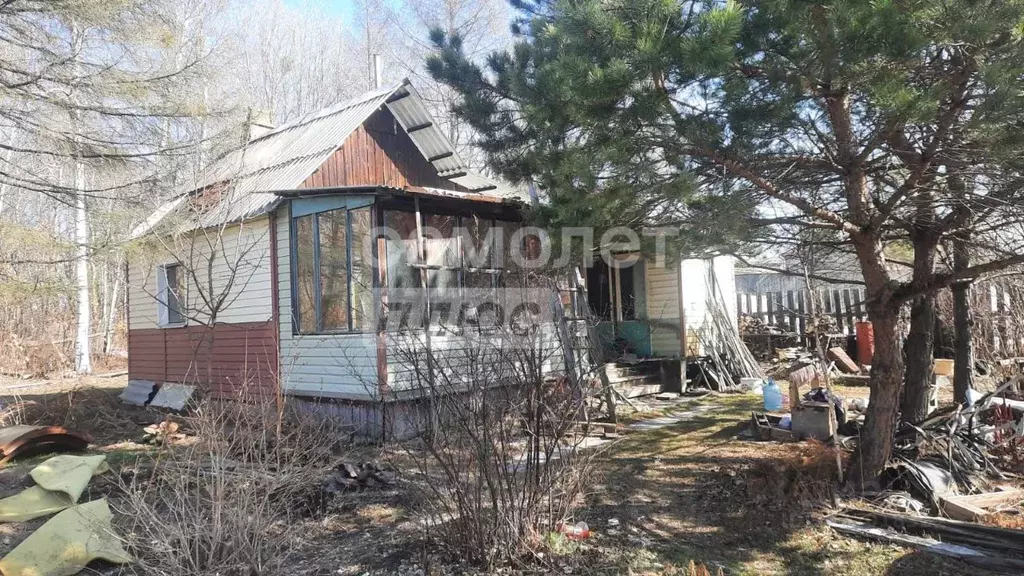 Дом в Хабаровский край, Хабаровск Росбакалея СНТ, ул. Угловая (30 м) - Фото 1