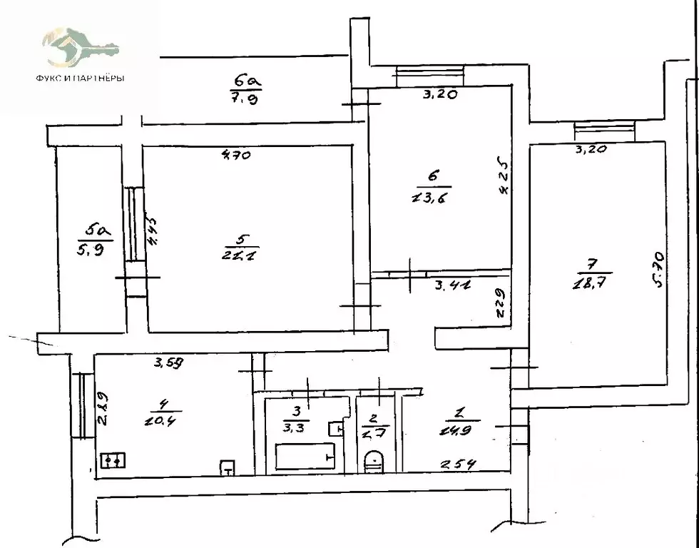 3-к кв. Крым, Евпатория ул. 5-й Авиагородок, 30Б (90.1 м) - Фото 2