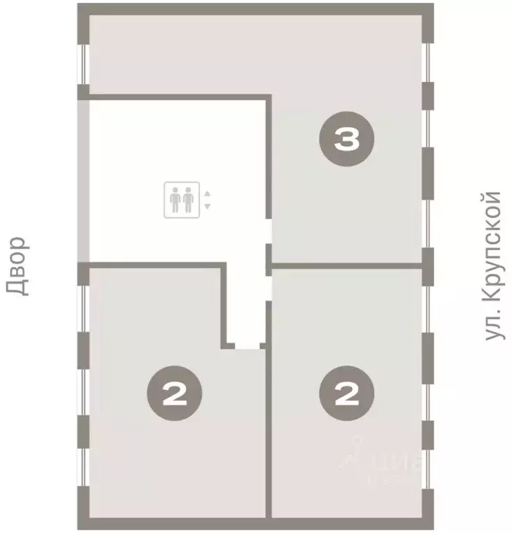 3-к кв. Омская область, Омск  (91.73 м) - Фото 1