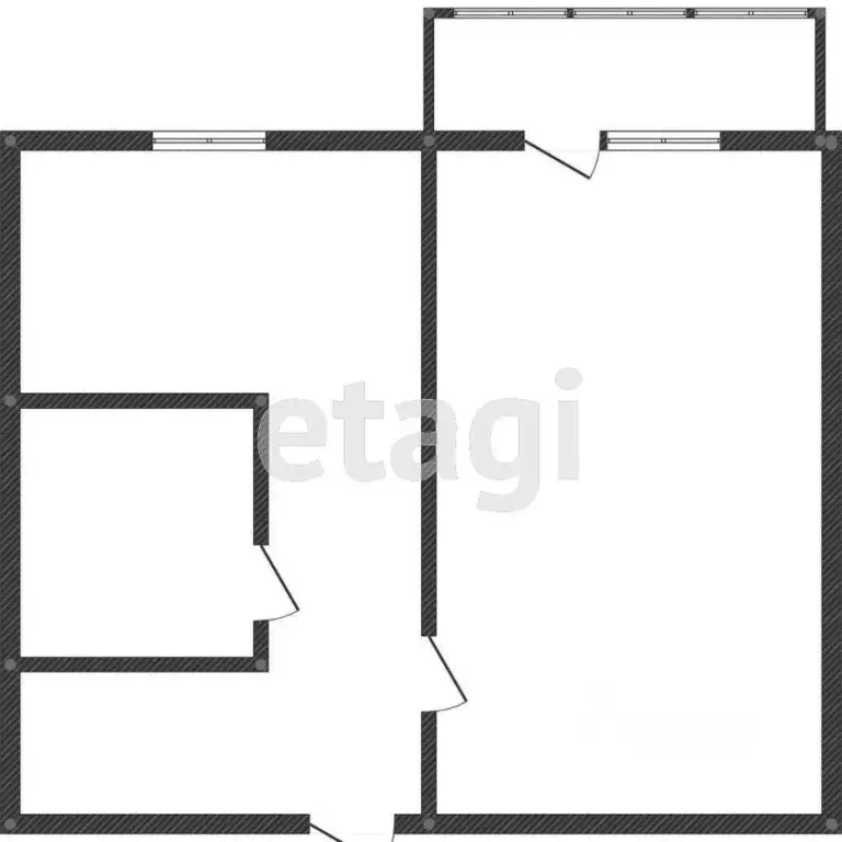 1-к кв. Костромская область, Кострома Венеция мкр, 16 (31.0 м) - Фото 2
