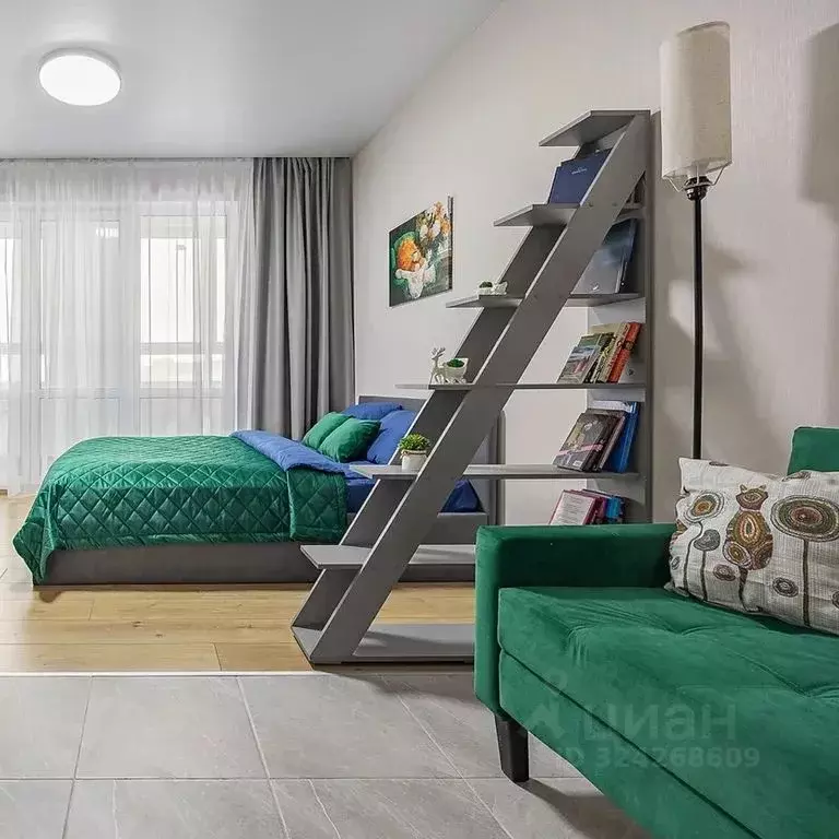 Студия Нижегородская область, Нижний Новгород ул. Родионова, 31 (29.0 ... - Фото 2