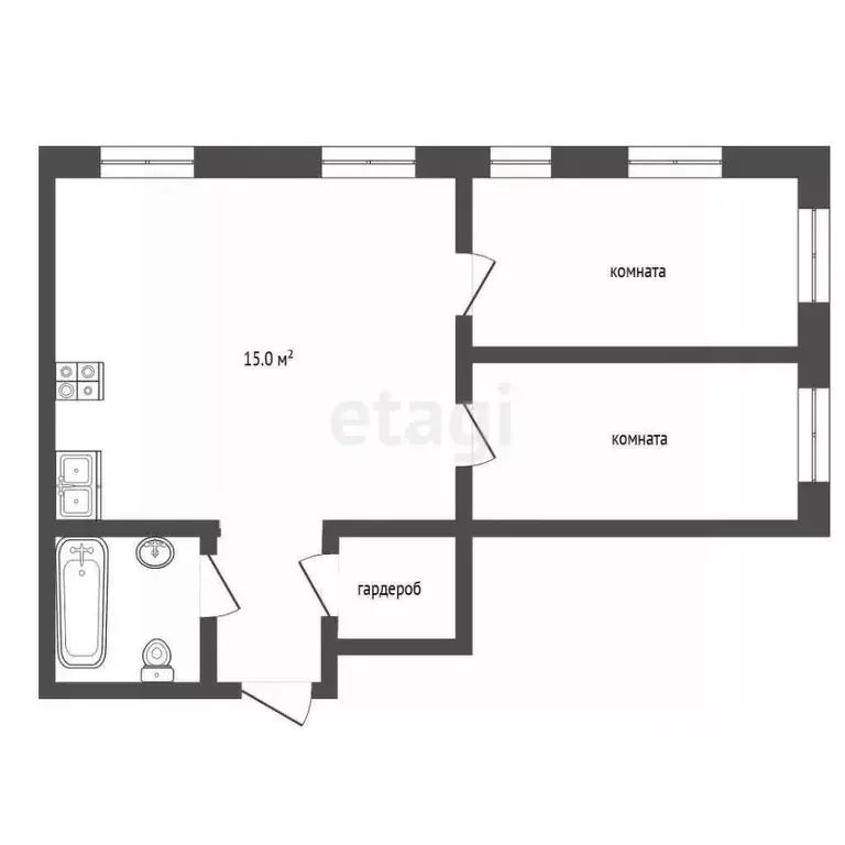 3-к кв. Москва Донецкая ул., 30к1 (68.5 м) - Фото 1