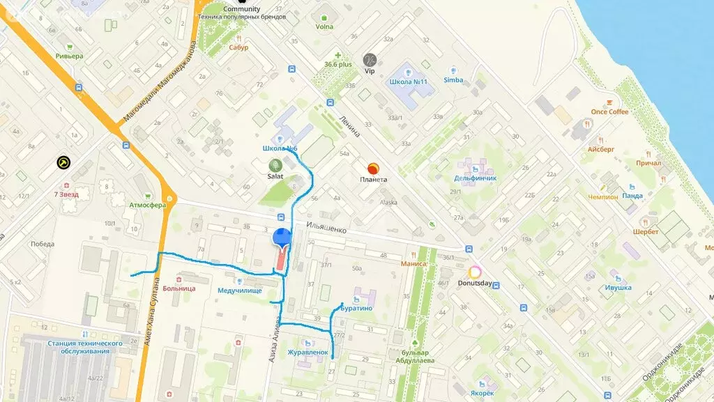 4-комнатная квартира: Каспийск, улица Ильяшенко, 1 (94 м) - Фото 2