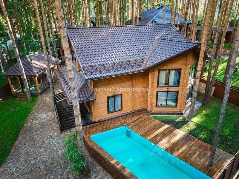 Коттедж в Красноярский край, Емельяновский район, Мининский сельсовет, ... - Фото 1