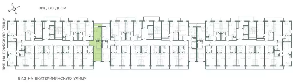 1-комнатная квартира: Мурино, Екатерининская улица, 11 (34.8 м) - Фото 1