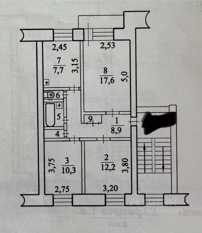 3-к кв. Новосибирская область, Новосибирский район, Краснообск рп 17 ... - Фото 0