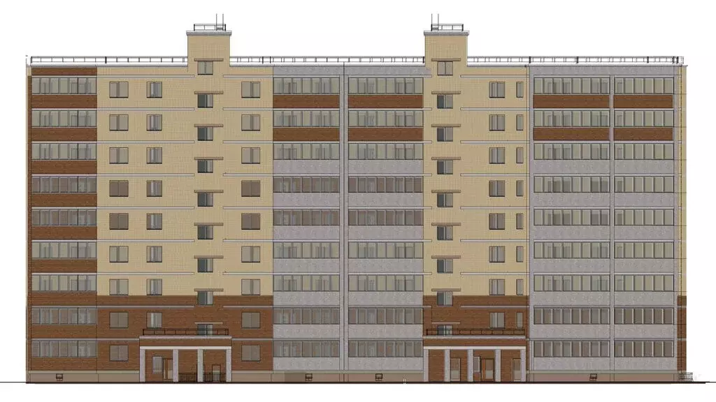 2-комнатная квартира: Калуга, Резванская улица, 7 (74.3 м) - Фото 2