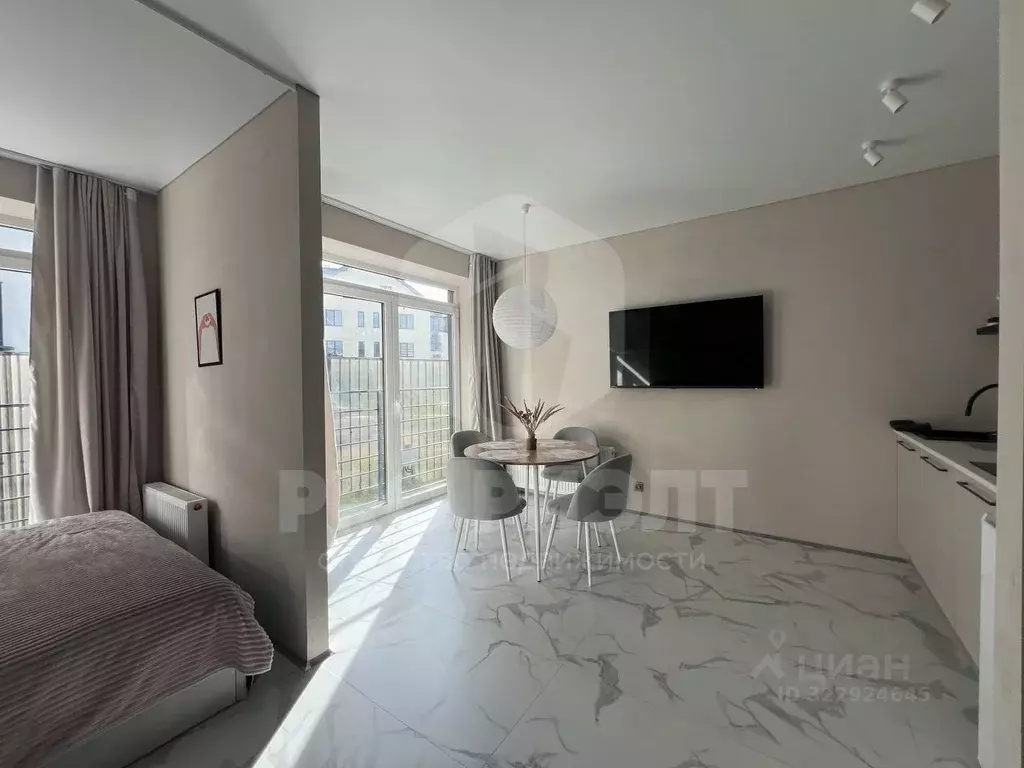 Студия Калининградская область, Зеленоградск ул. Гагарина, 57 (38.0 м) - Фото 2