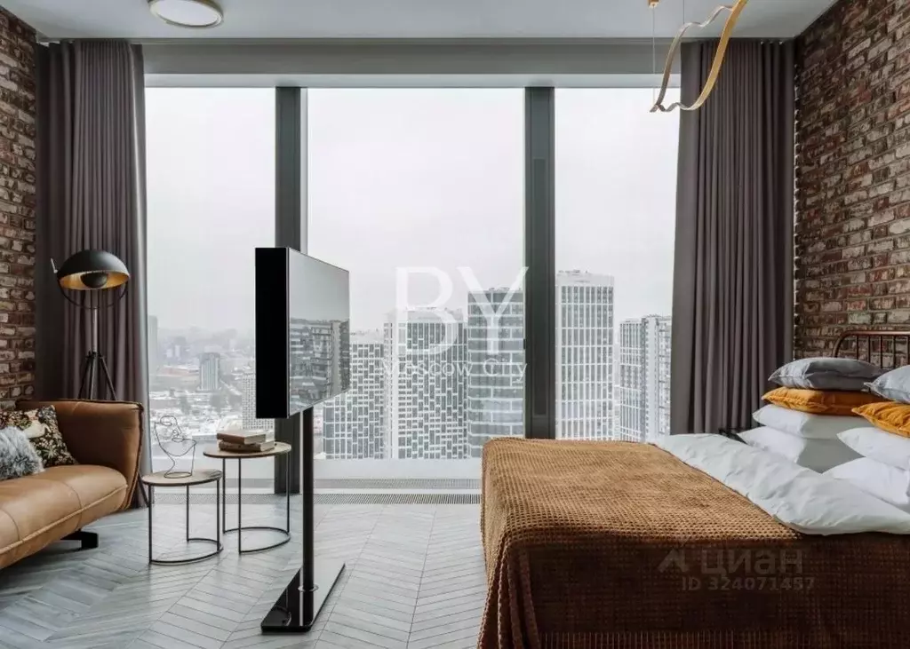 Студия Москва 1-й Красногвардейский проезд, 22с1 (51.0 м) - Фото 2