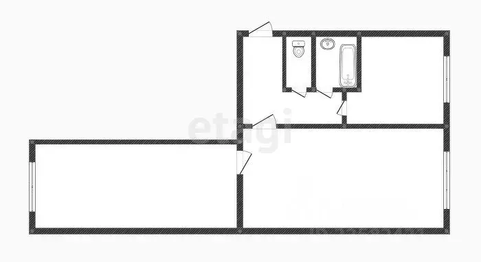 2-к кв. Удмуртия, Ижевск Автозаводская ул., 6 (45.0 м) - Фото 1