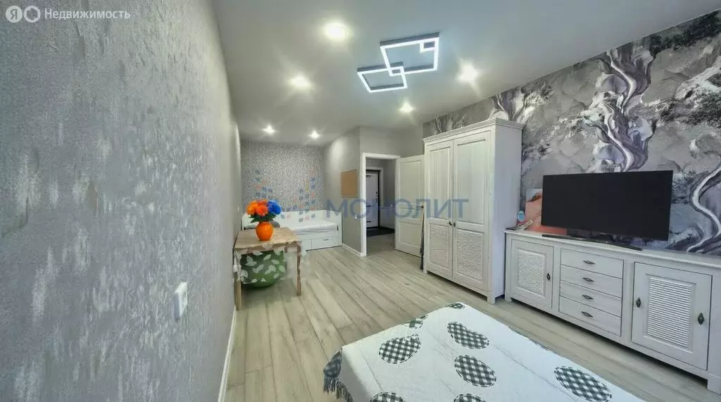 1-комнатная квартира: Чебоксары, улица Калинина, 93 (41.3 м) - Фото 1