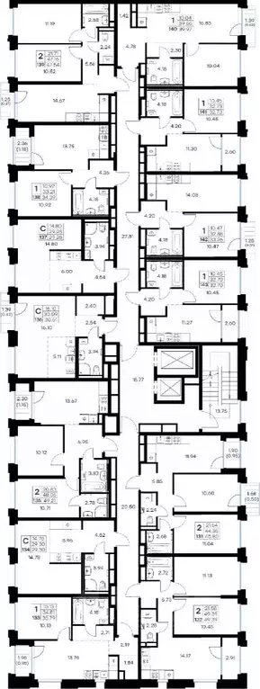 1-к кв. Мурманская область, Мурманск Долина Уюта тер.,  (34.39 м) - Фото 2