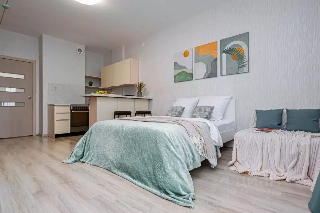 1-к кв. Пермский край, Пермь ул. Революции, 48А (32.0 м) - Фото 1