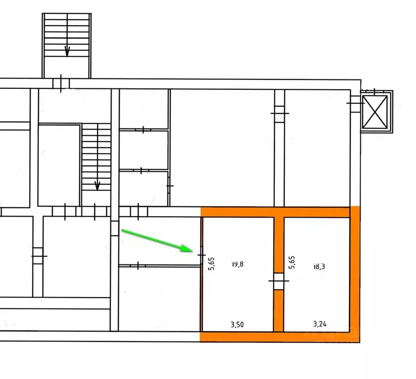 Помещение свободного назначения в Воронежская область, Воронеж Минская ... - Фото 2