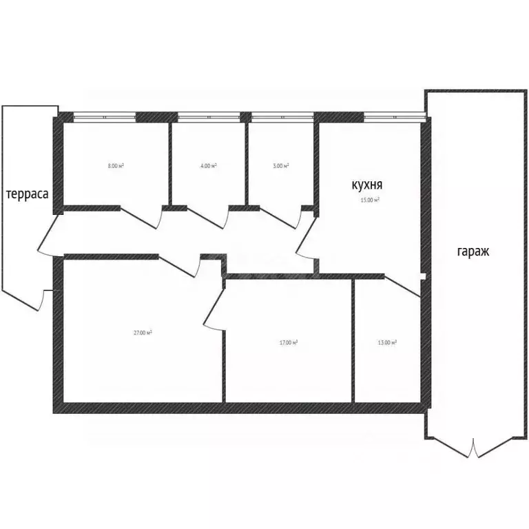 Дом в Брянская область, Брянский район, с. Глинищево ул. Октябрьская ... - Фото 1