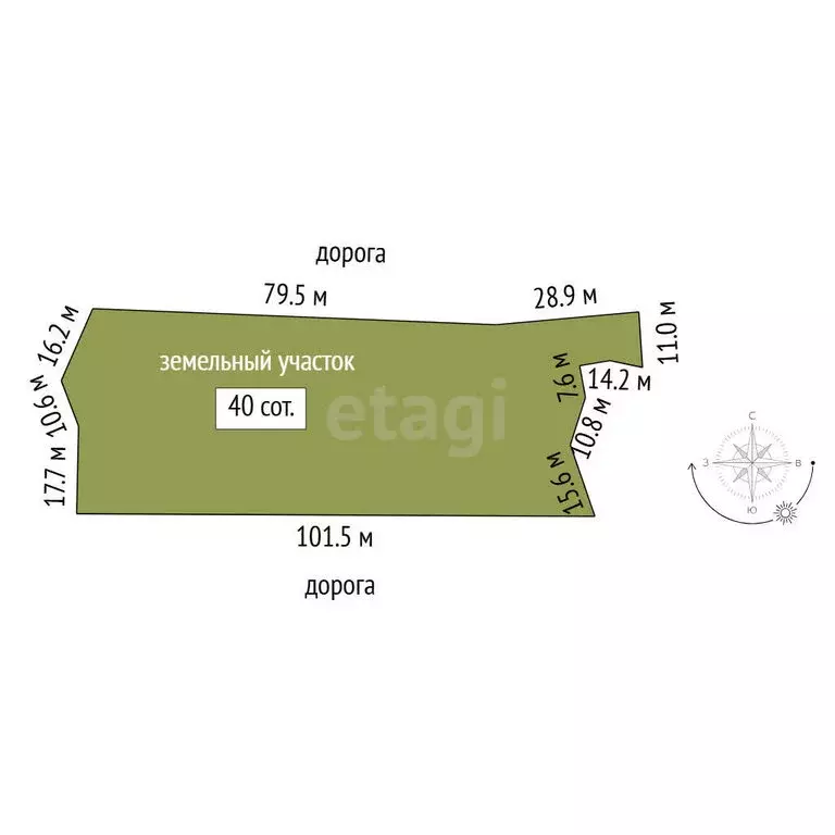 Участок в Тюменский муниципальный округ, село Салаирка (40 м) - Фото 1