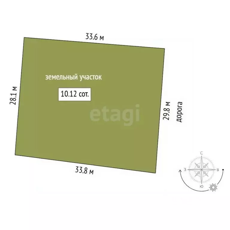 Участок в Тюменская область, Тюмень Поле Чудес садовое товарищество, ... - Фото 1