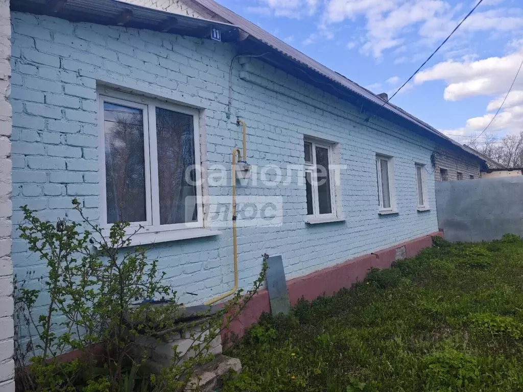 Дом в Липецкая область, Добровский муниципальный округ, с. Кореневщино ... - Фото 1