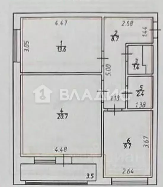 2-к кв. Московская область, Балашиха Янтарный мкр, ул. Кольцевая, 20 ... - Фото 2