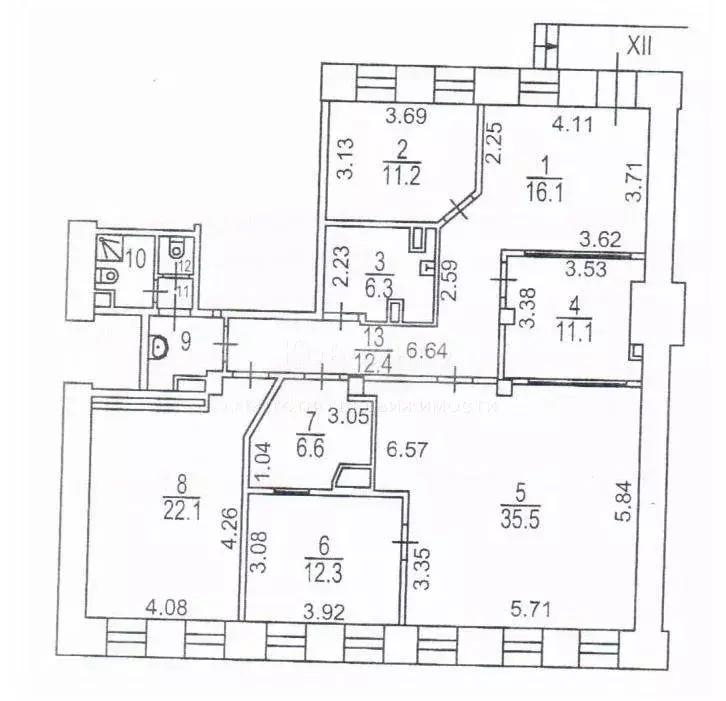 Офис в Москва Бауманская ул., 43/1С2 (141 м) - Фото 1