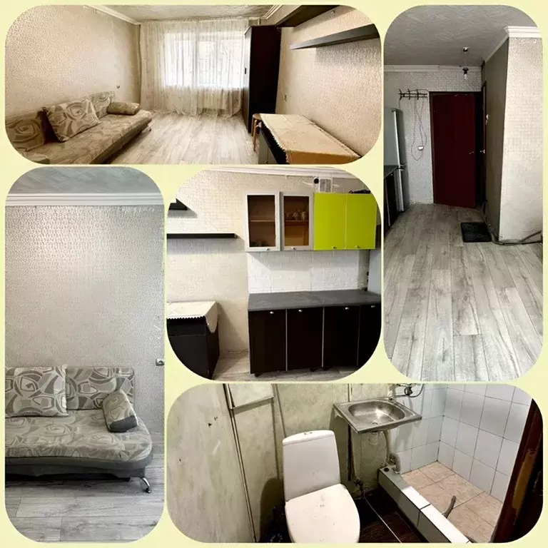 1-к кв. Омская область, Омск Городок Нефтяников мкр, ул. 22 Апреля, 24 ... - Фото 2