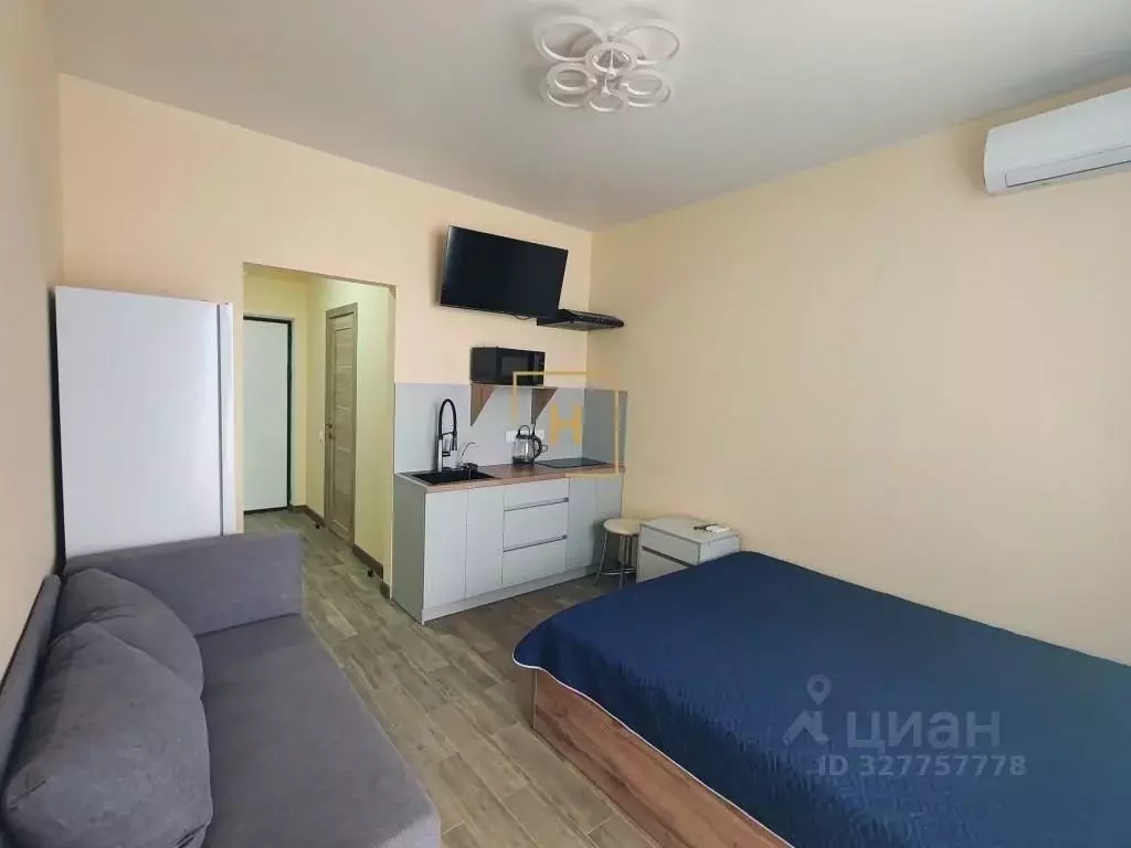 Студия Крым, Сакский район, Лесновское с/пос, с. Прибрежное ул. ... - Фото 1