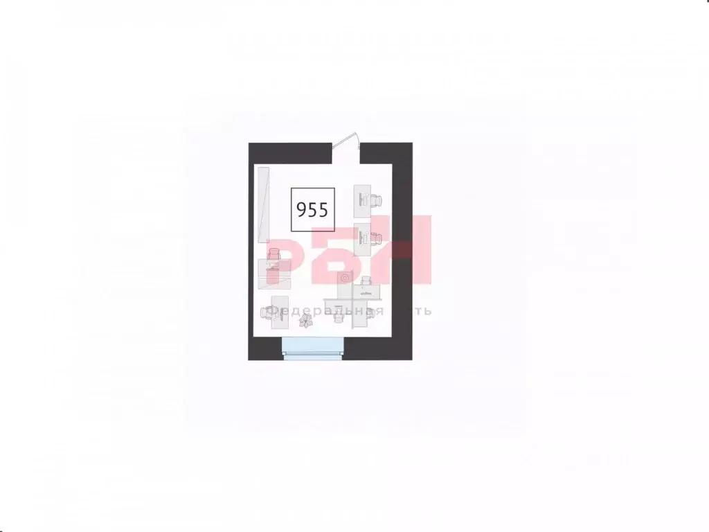 Офис в Тюменская область, Тюмень ул. Республики, 211 (29 м) - Фото 2