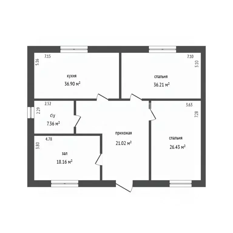 Дом в Дагестан, Дербент Штормовая ул. (145 м) - Фото 2