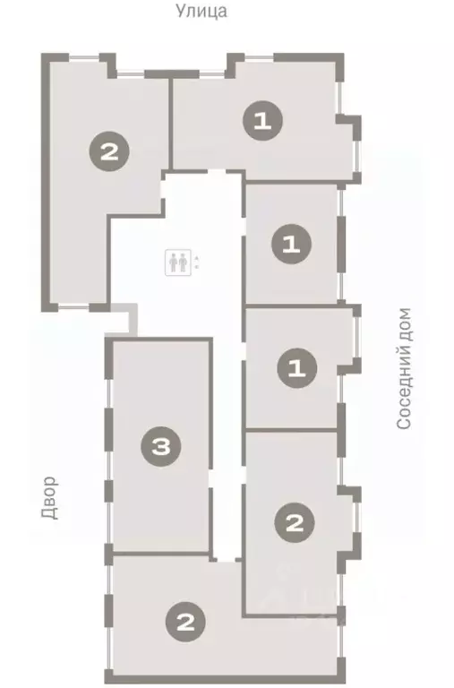 2-к кв. Новосибирская область, Новосибирский район, Краснообск рп, 3-й ... - Фото 2