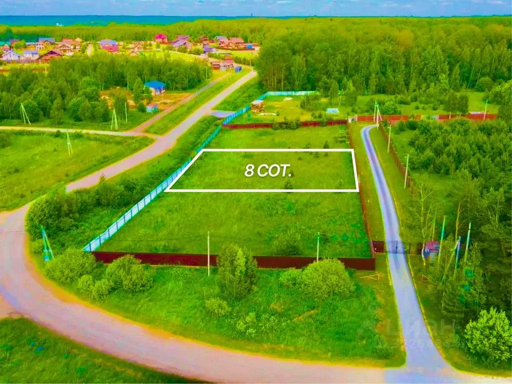 Участок в Калужская область, Совхоз Боровский с/пос, д. Комлево, ... - Фото 0