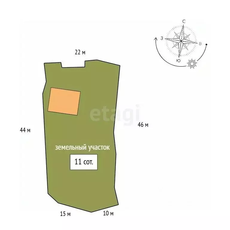 Участок в Красноярский край, Красноярск Красногорская ул. (11.0 сот.) - Фото 1