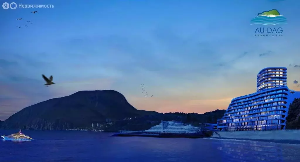 Квартира-студия: Республика Крым, муниципальный округ Алушта, посёлок ... - Фото 2