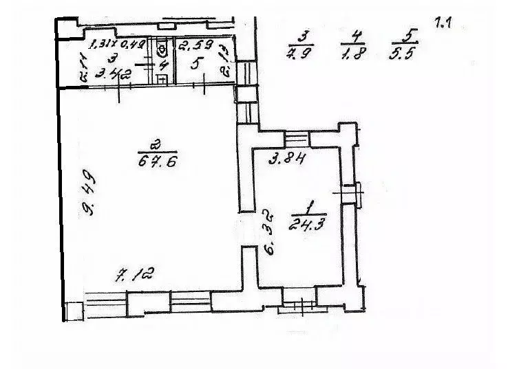 Торговая площадь в Санкт-Петербург Мичуринская ул., 19 (107 м) - Фото 1