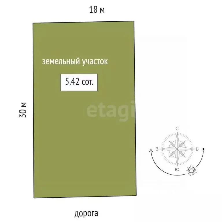 Участок в Тюменская область, Тюменский муниципальный округ, д. ... - Фото 1