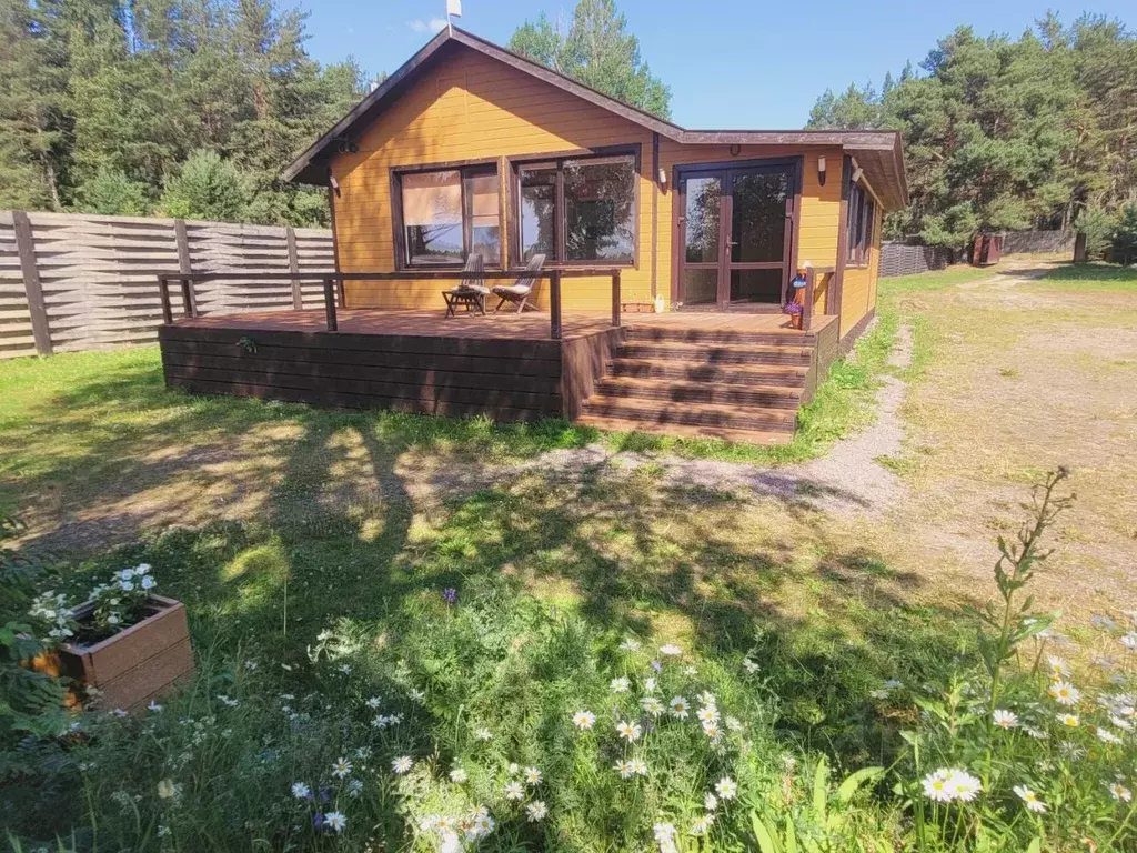 Дом в Карелия, Питкярантский муниципальный округ, д. Ууксу ул. ... - Фото 1