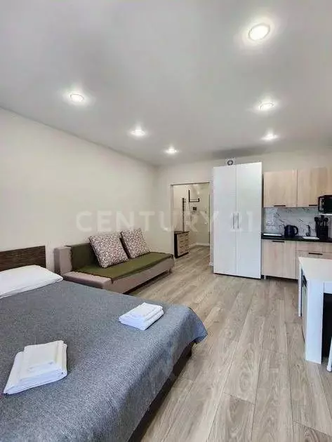 Студия Краснодарский край, Сочи ул. Искры, 88к2 (28.0 м) - Фото 0