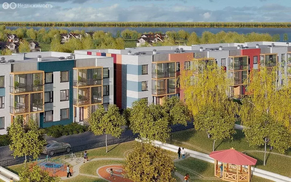 1-комнатная квартира: посёлок Рыбхоз, Ромашковая улица, 63к1 (40 м) - Фото 2