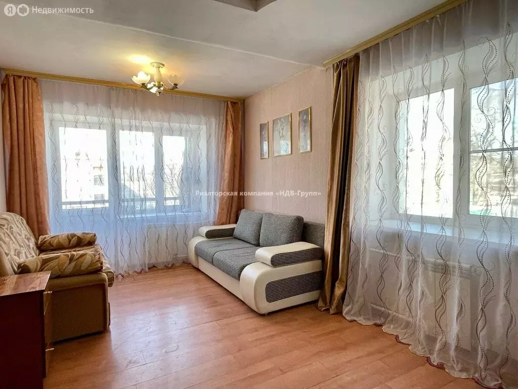 1-комнатная квартира: Хабаровск, улица Кубяка, 11 (30 м) - Фото 1