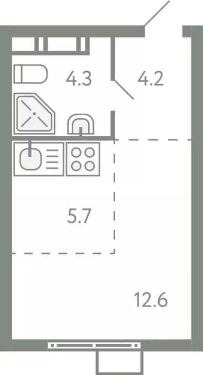 Студия Московская область, Ленинский городской округ, Молоково пгт ... - Фото 1