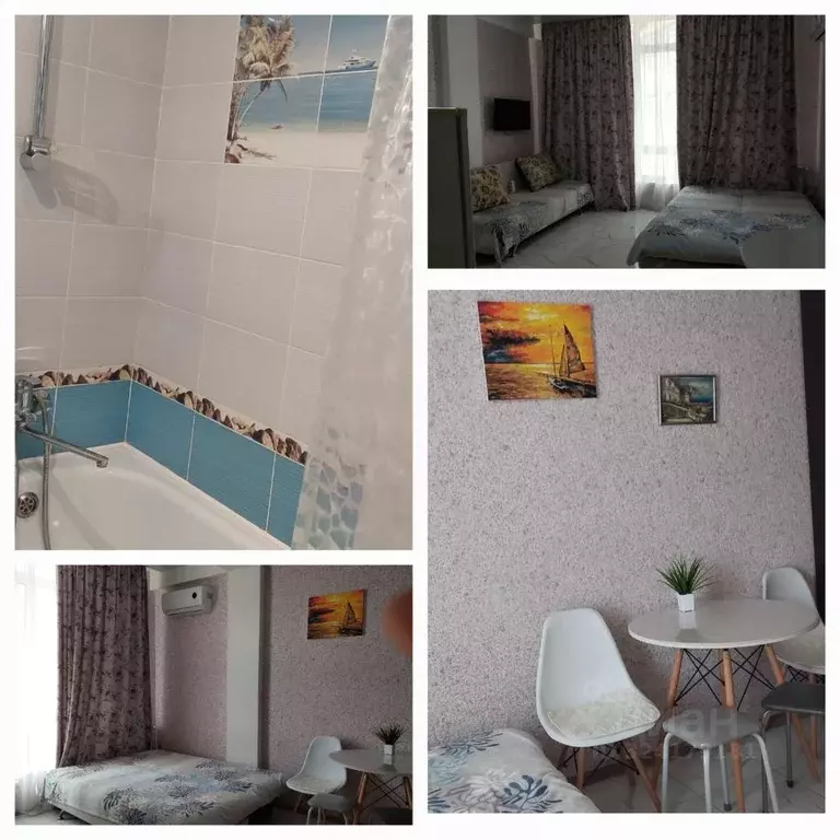 Студия Краснодарский край, Сочи Мамайка мкр, ул. Крымская, 65Б (30.0 ... - Фото 2