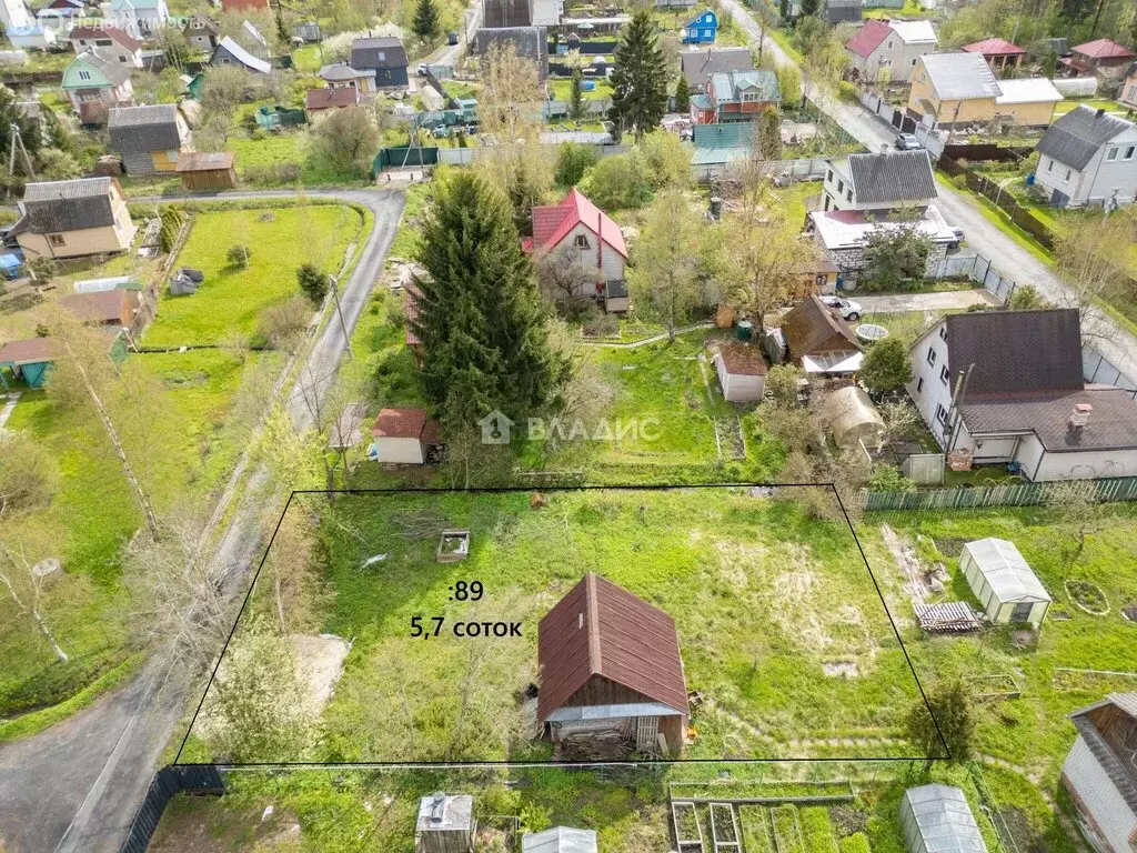 Участок в Ропшинское сельское поселение, СНТ Синигейка, Славянская ... - Фото 1